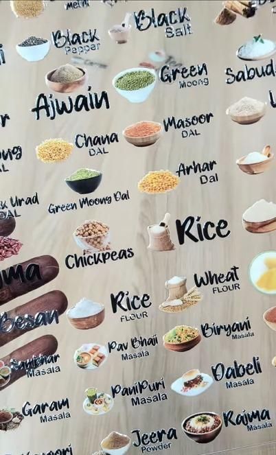 Waterproof Kitchen Spice Jar Label Stickers (Pack of 1 - 60 Stickers)