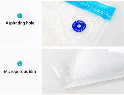Vaccum Sealing Resealable food Vaccum Bags